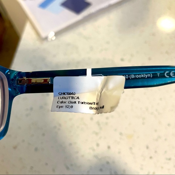 Coach BrooklynGlasses Blue and Tortoise Shell Frame-See description - Picture 10 of 10